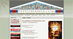 Desktop Screenshot of peplumania.com